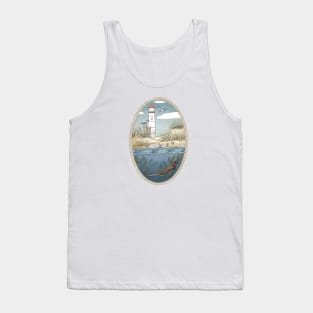 Coastal Beach Birds Tank Top